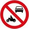 no vehicle traffic sign,