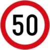 speed limiit traffic sign,